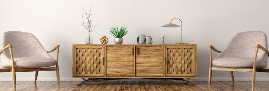 Buffet en bois